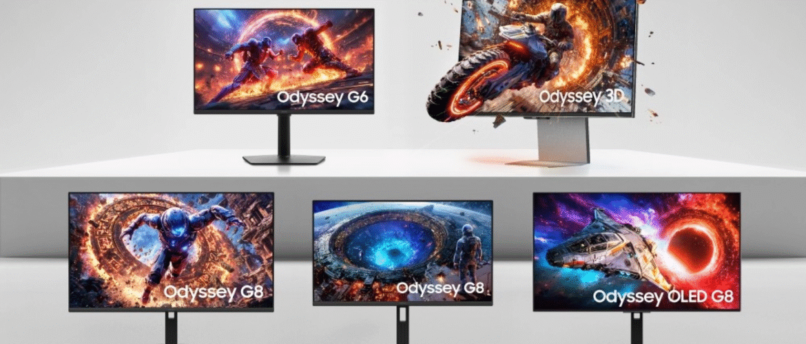 Samsung Announces Odyssey Monitor Lineup Featuring World’s First 6K 3D Screen and 1040Hz Refresh Rate