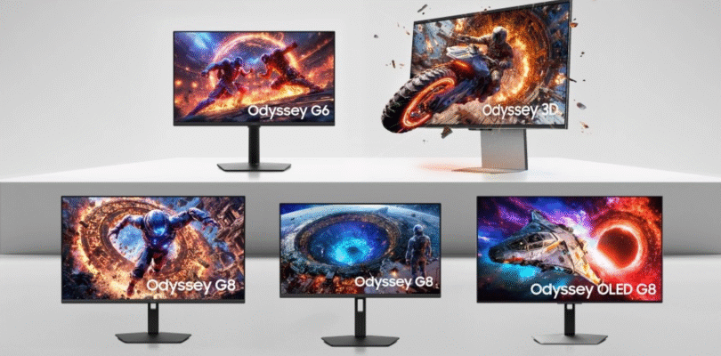 Samsung Announces Odyssey Monitor Lineup Featuring World’s First 6K 3D Screen and 1040Hz Refresh Rate