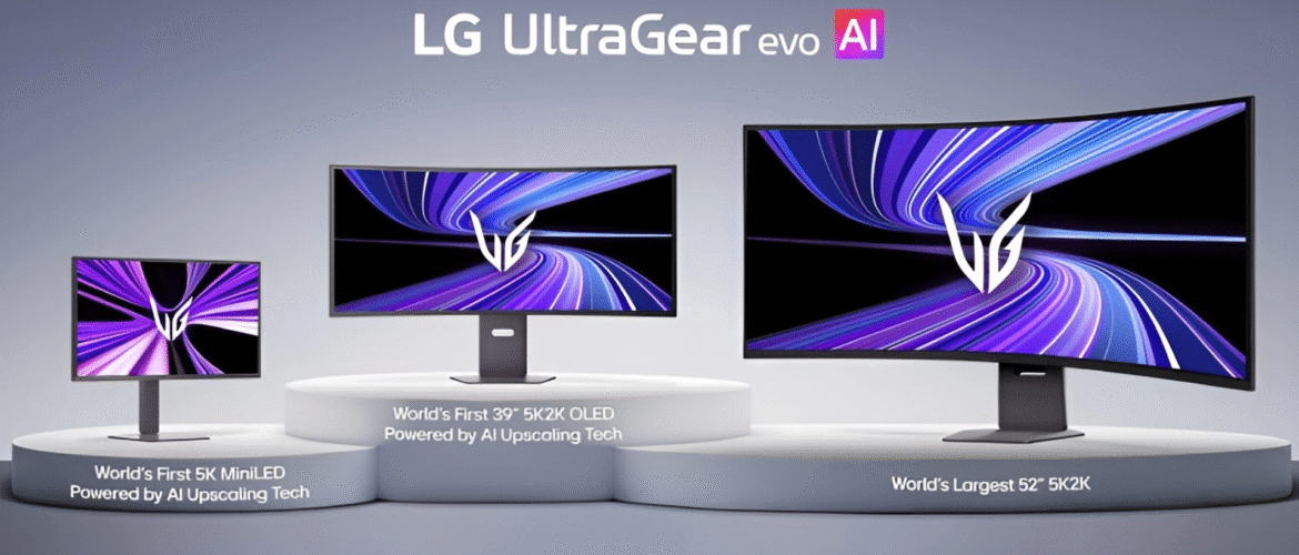 LG Announces UltraGear evo Monitor Lineup Ahead of CES 2026