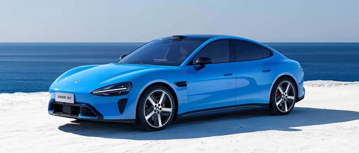 Xiaomi Unveils Restyled Version of SU7 Car