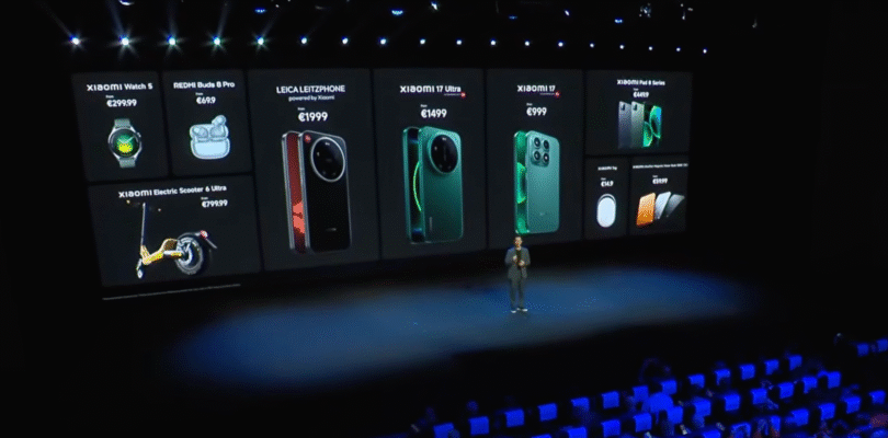 Xiaomi Presents Global 17 and 17 Ultra, Concept Hypercar, and Other New Products