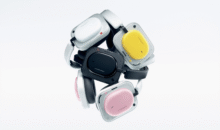 Nothing Headphone (a): Over-ear headphones with colored accents